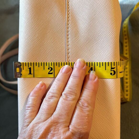 Neiman Marcus Tote Bag‎ Large Blush Pink Faux Leather - Picture 7 of 9